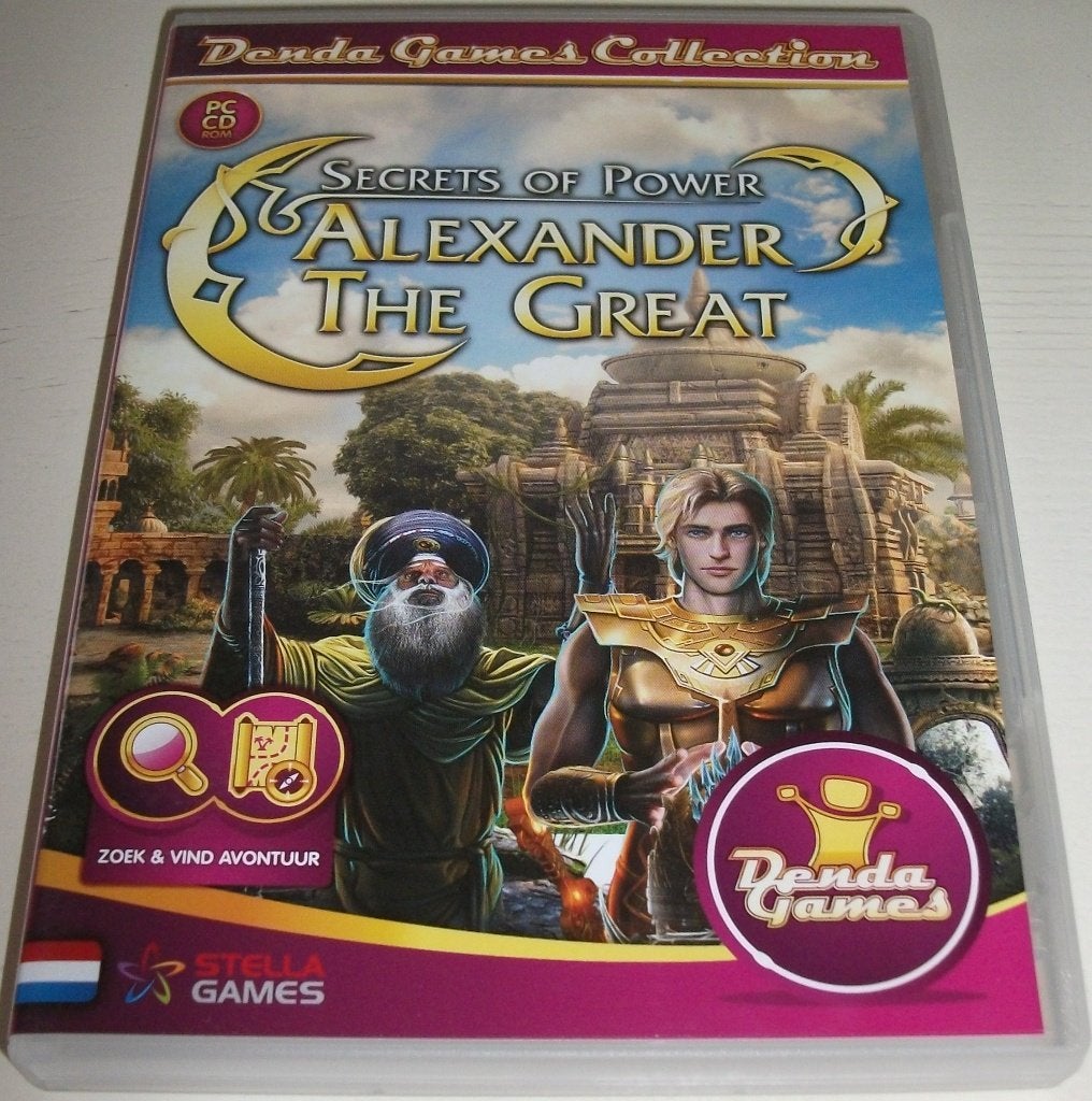 PC Game *** ALEXANDER THE GREAT *** Secrets of Power, Spelcomputers en Games, Games | Pc, Zo goed als nieuw, Puzzel en Educatief