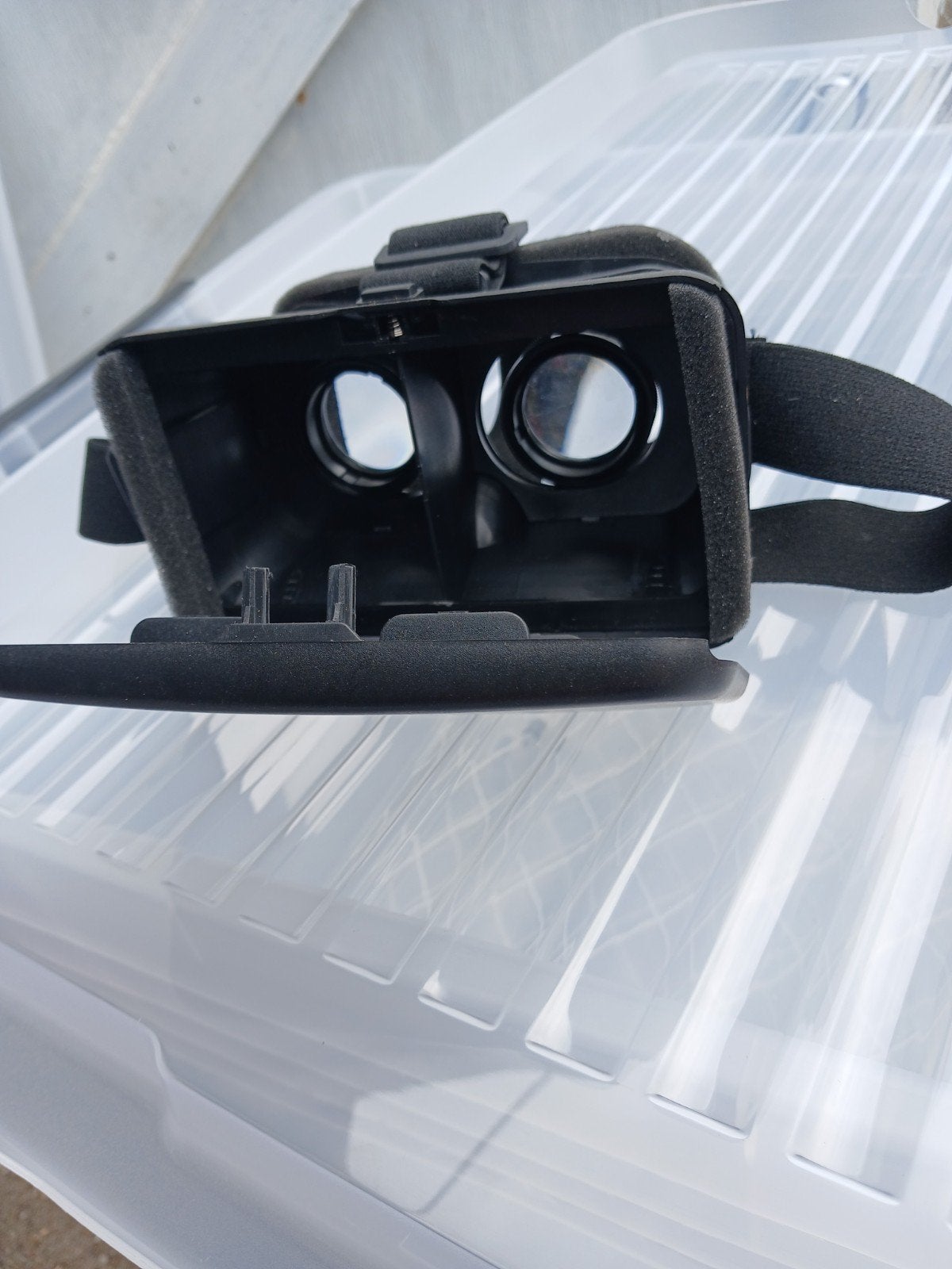 vr bril, Ophalen of Verzenden, Zo goed als nieuw, VR-bril, Telefoon