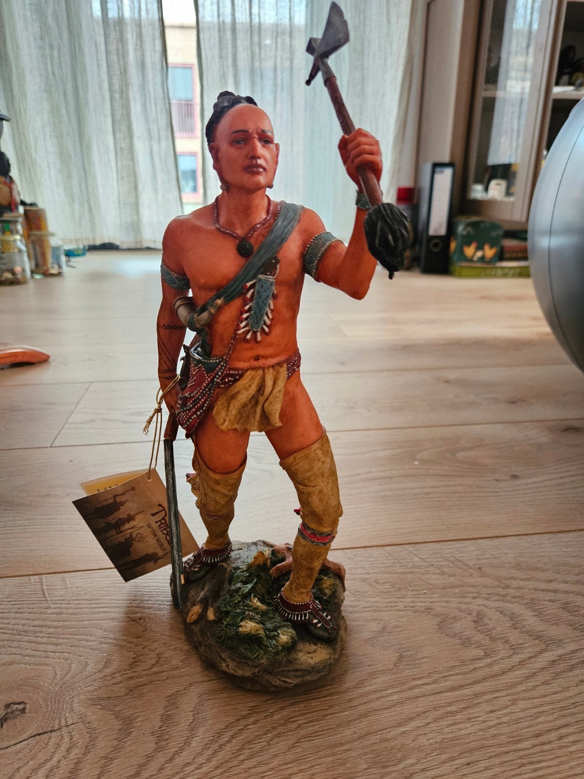 Veronese Beeld Mohawk Stam Indiaan 2002, Ophalen of Verzenden, Zo goed als nieuw, Mens