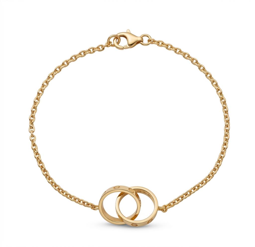 Cartier Baby LOVE Armband 18K Geel Goud - Tijdloze Elegantie, Ophalen of Verzenden, Zo goed als nieuw, Goud