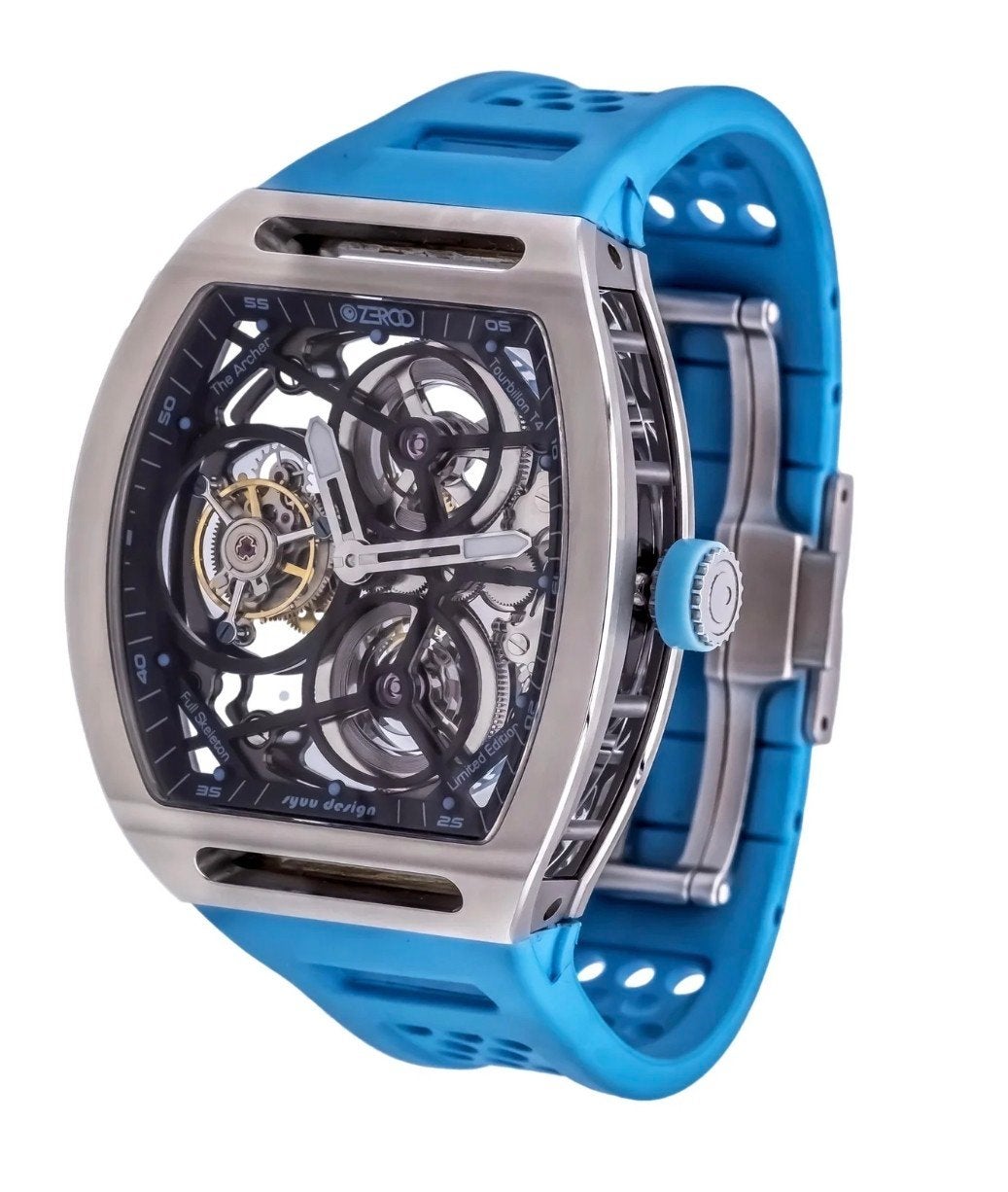 Origineel Zeroo Tourbillon Skeleton watch Limited Japan RM, Sieraden, Tassen en Uiterlijk, Horloges | Heren, Nieuw, Polshorloge