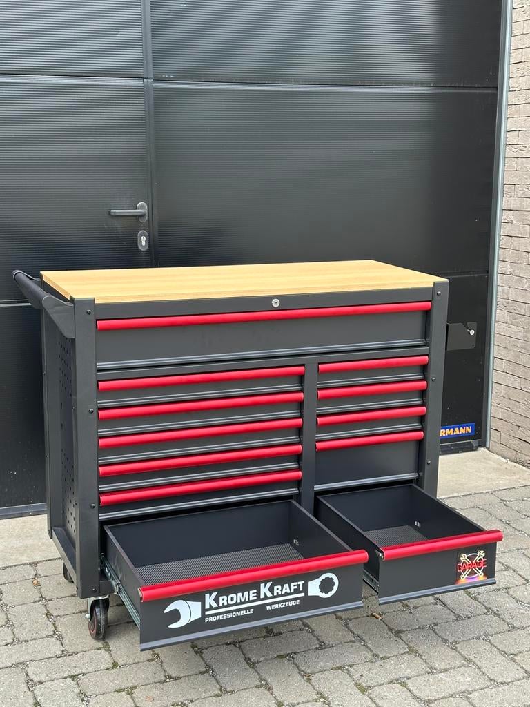 XXL Gereedschapskar 12 Laden LEEG Nieuw in doos PROMO!, Ophalen of Verzenden, Nieuw