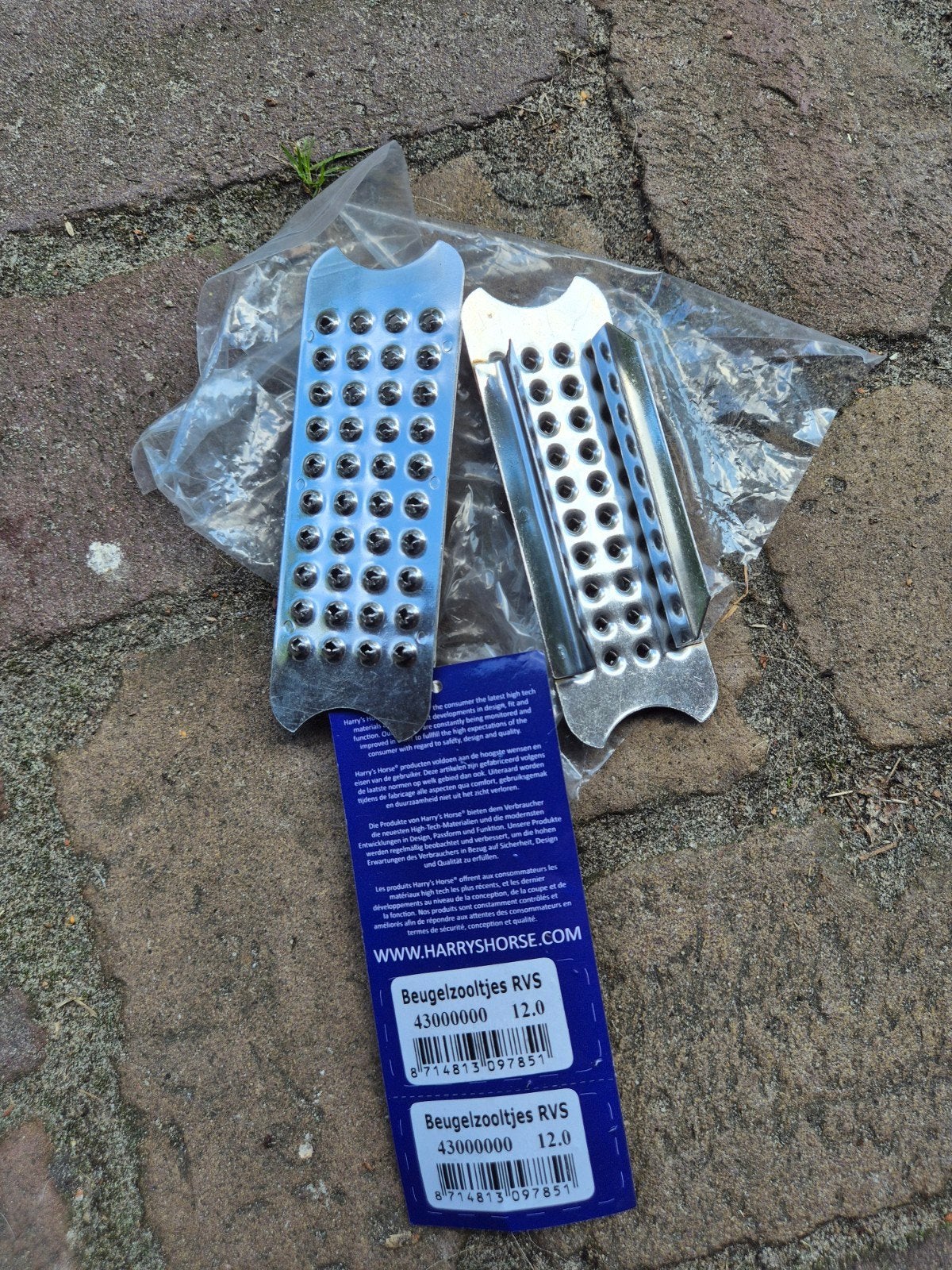 Antislip beugelblokjes, Dieren en Toebehoren, Ophalen of Verzenden, Nieuw, Harry's Horse, Stijgbeugels