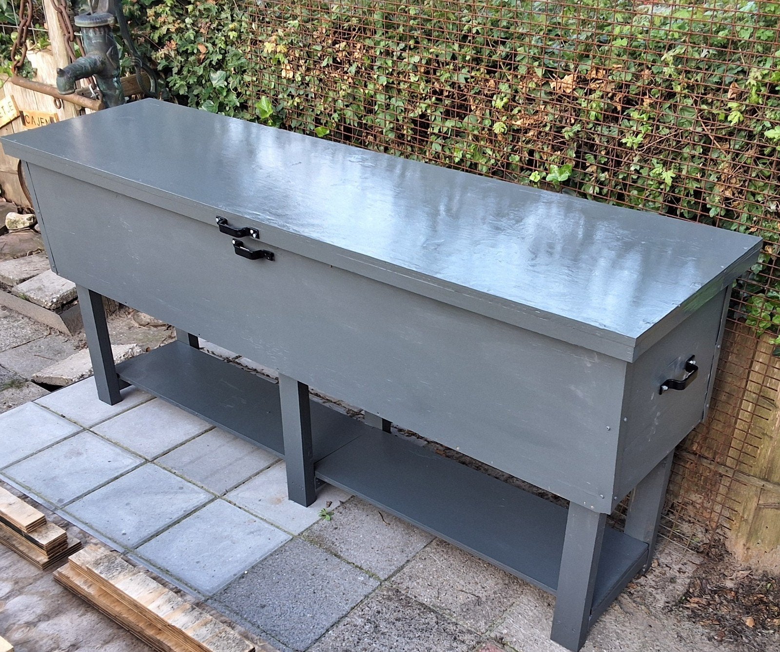 tuinberging tuinkisten tuinboxen tuingereedschap berging, Ophalen, Nieuw