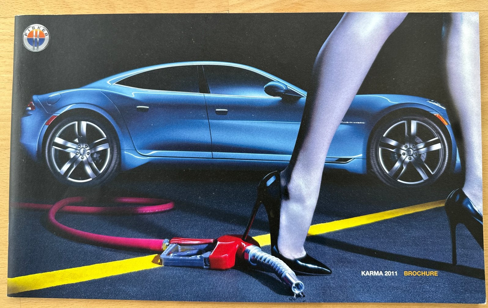 Zeldzame exclusieve brochure Fisker Karma (Engels), Ophalen of Verzenden, Zo goed als nieuw, Overige merken