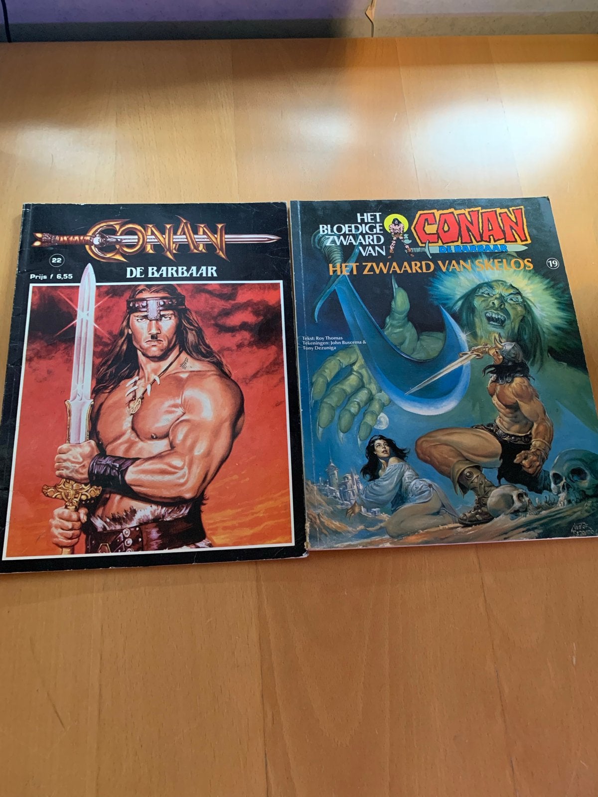 Conan de Barbaar Stripboeken - 2 Stuks, Boeken, Stripboeken, Meerdere stripboeken, Ophalen of Verzenden, Gelezen