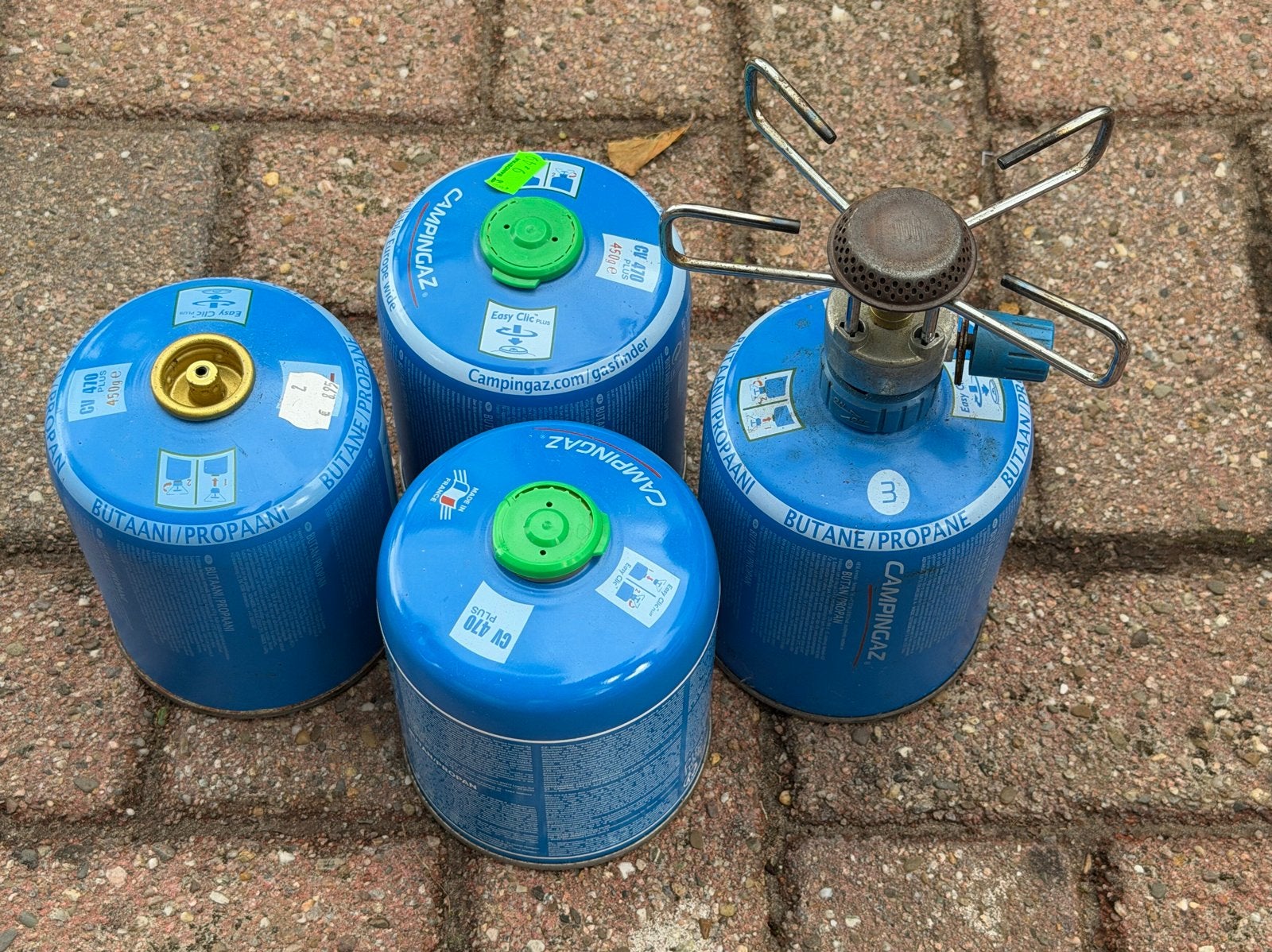 Campingaz branders en gasflessen, Ophalen of Verzenden, Gebruikt
