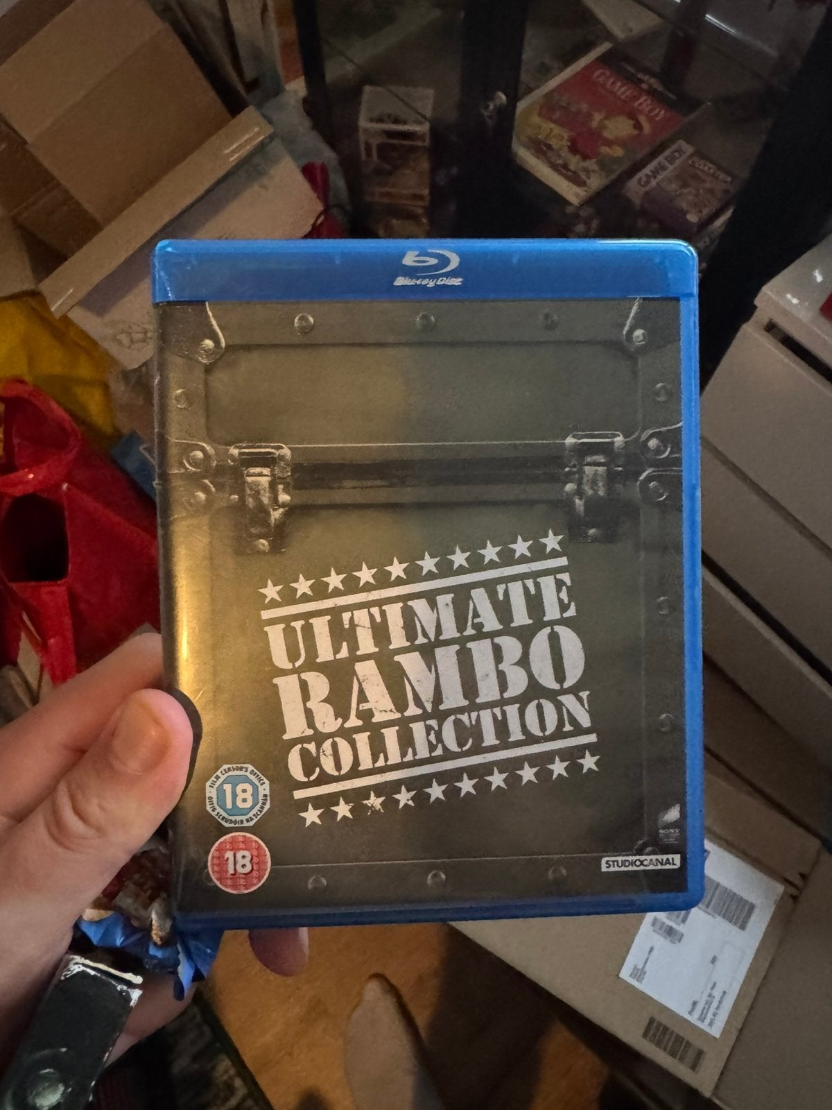 Rambo ultimate collection Blu-Ray, Ophalen of Verzenden, Zo goed als nieuw