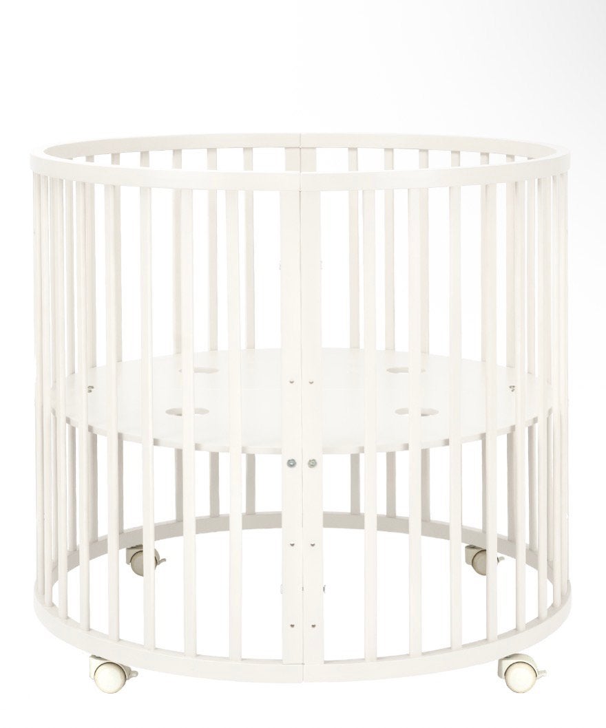 Ronde witte box, Kinderen en Baby's, Boxen, Ophalen of Verzenden, Zo goed als nieuw, Rond