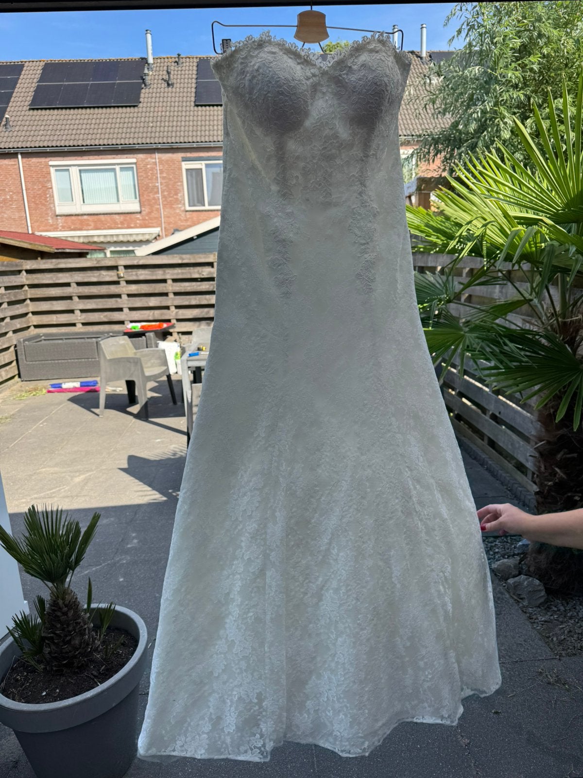 Trouwjurk van de Witte Markies, Ophalen, Zo goed als nieuw, Wit, Trouwjurk