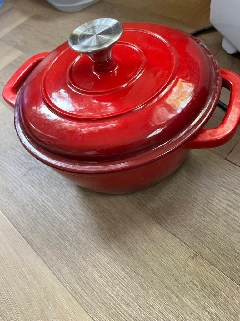 Gietijzeren braadpan., Ophalen of Verzenden, Gebruikt, Gietijzer, Koekenpan of Braadpan
