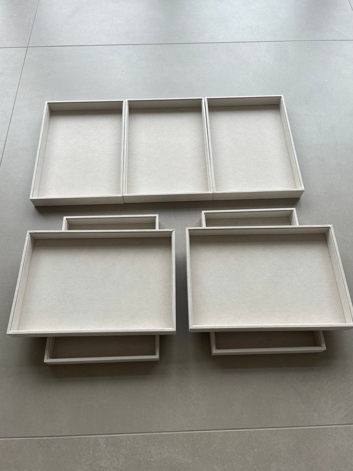 Set van 7 lade-organizers/opbergbakjes - NIEUW, Ophalen of Verzenden, Zo goed als nieuw