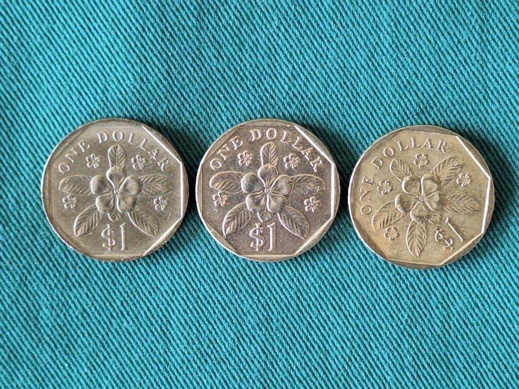 26 munten Singapore 1967-2017, Ophalen of Verzenden, Zuidoost-Azië, Losse munt