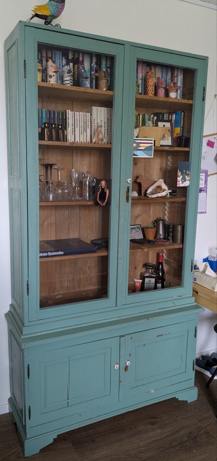 karakteristieke houten grenen kast, opknapper, Ophalen