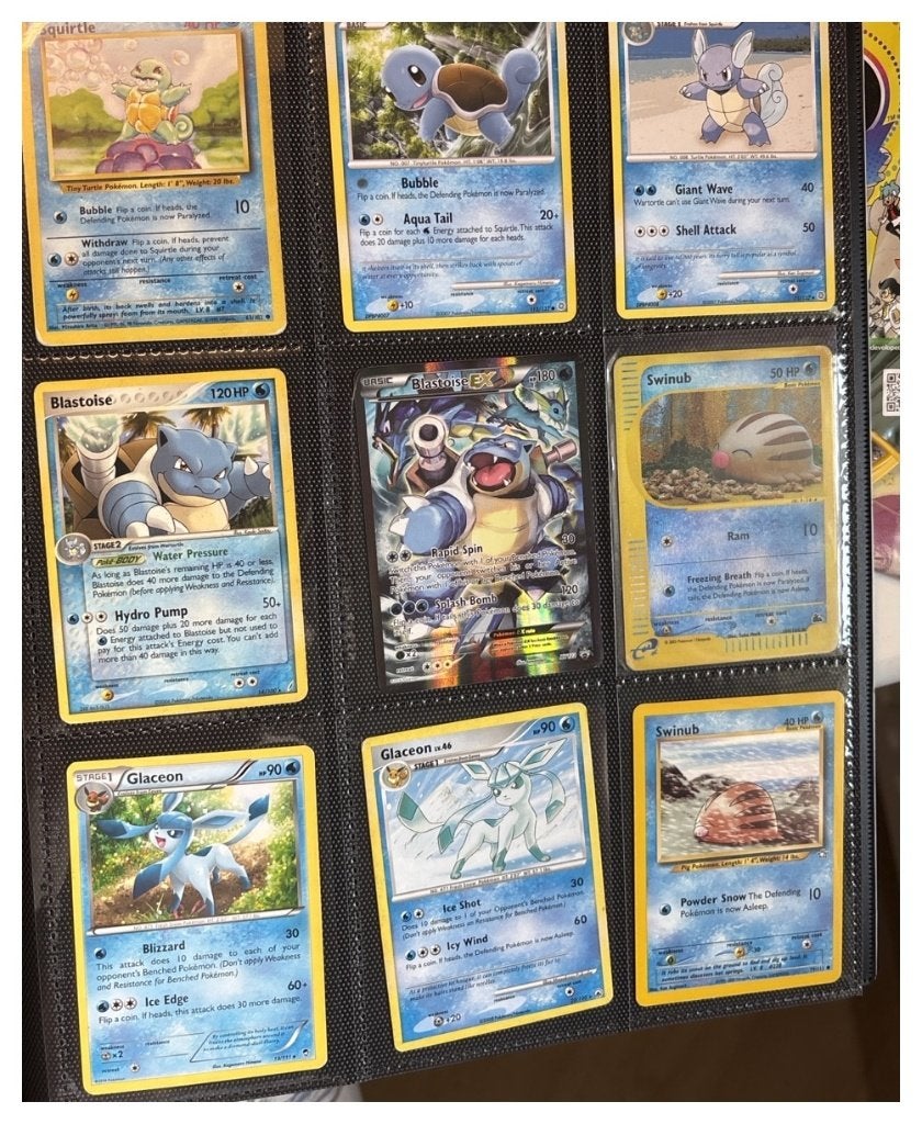 Grote Pokémon kaarten collectie Vintage, EX, Holo, Charizard, Ophalen of Verzenden, Zo goed als nieuw, Meerdere kaarten, Foil