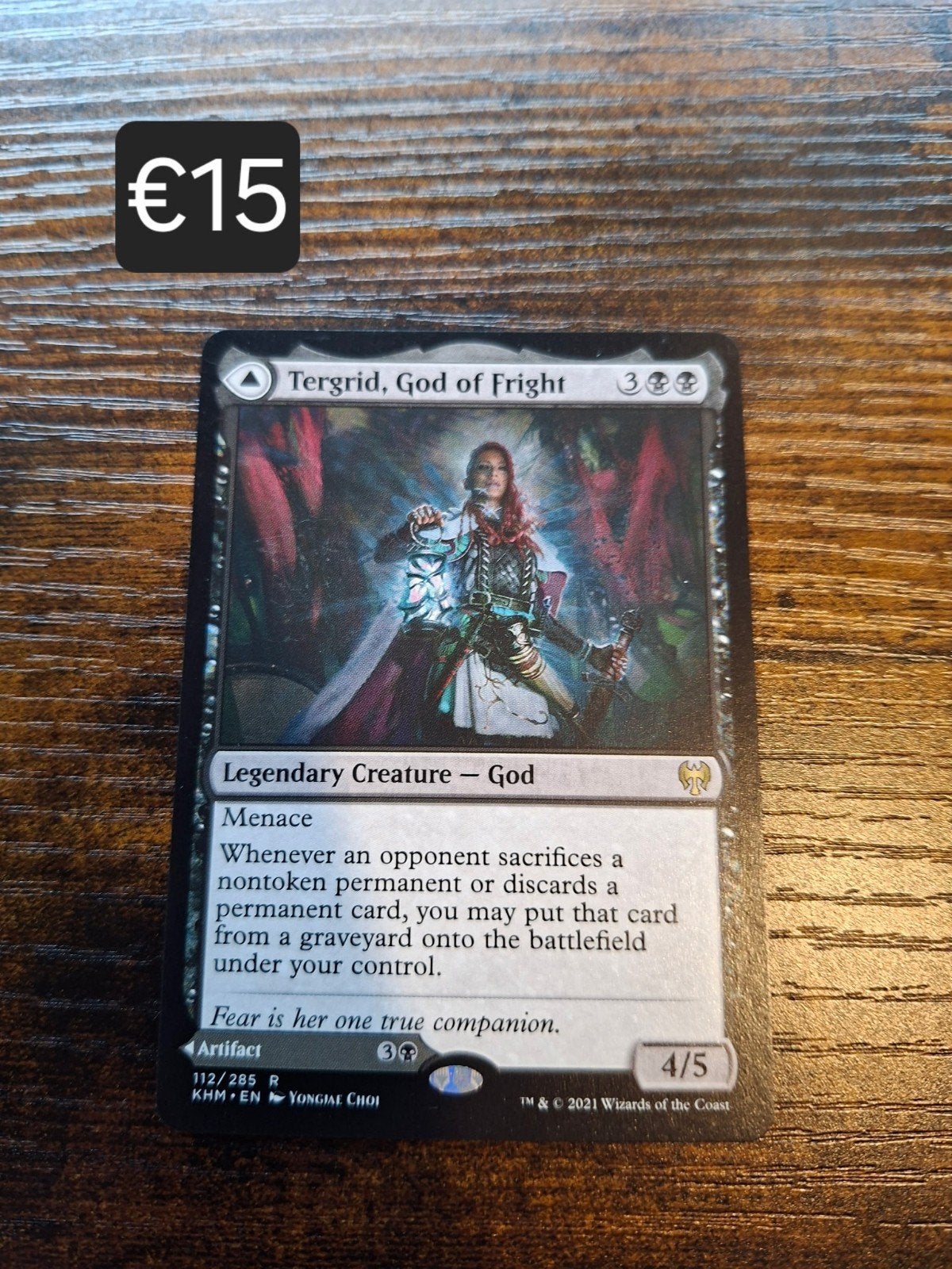 Tergrid, God of Fright - Magic The Gathering Kaart, Ophalen of Verzenden