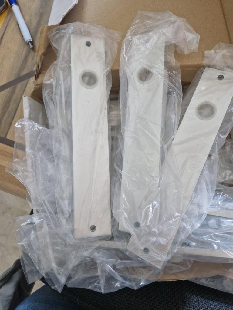 14 stuks deurplaatje, Ophalen of Verzenden, Nieuw, Slot