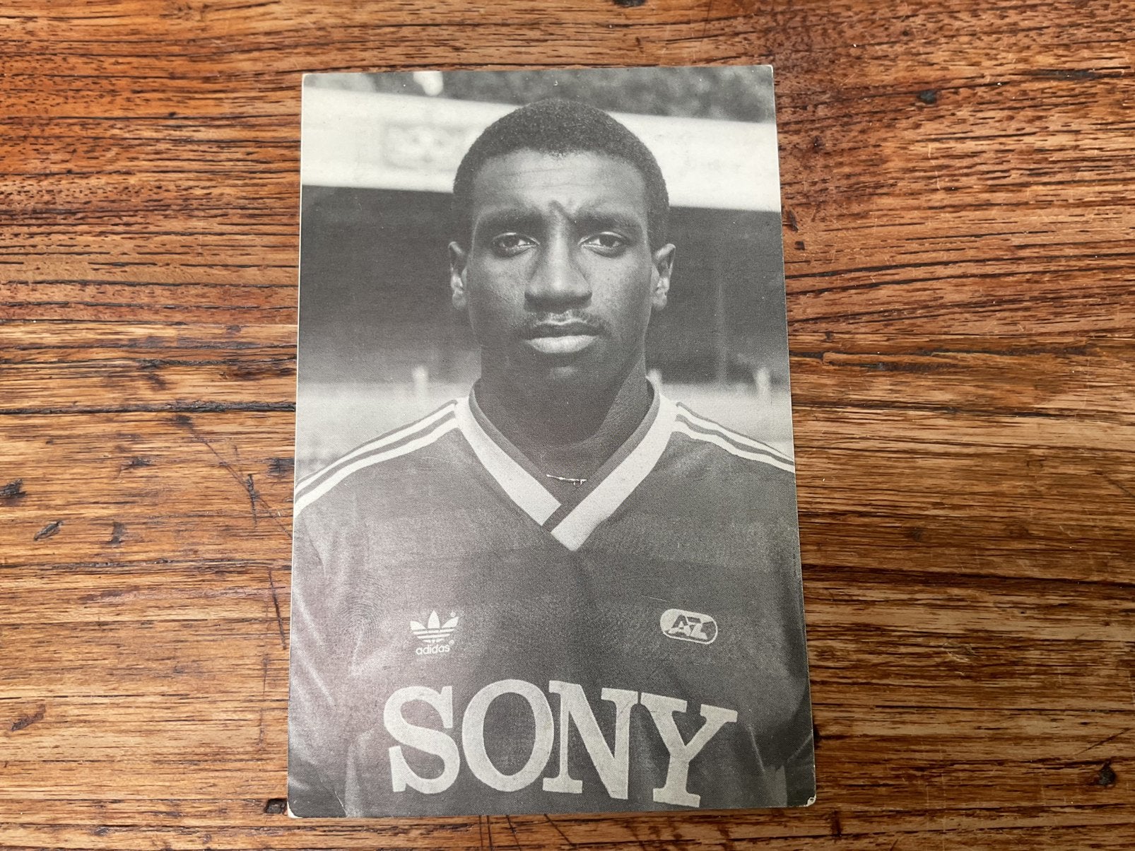 Sigi Lens AZ’67 spelersfoto, Verzamelen, Ophalen of Verzenden, Zo goed als nieuw, AZ