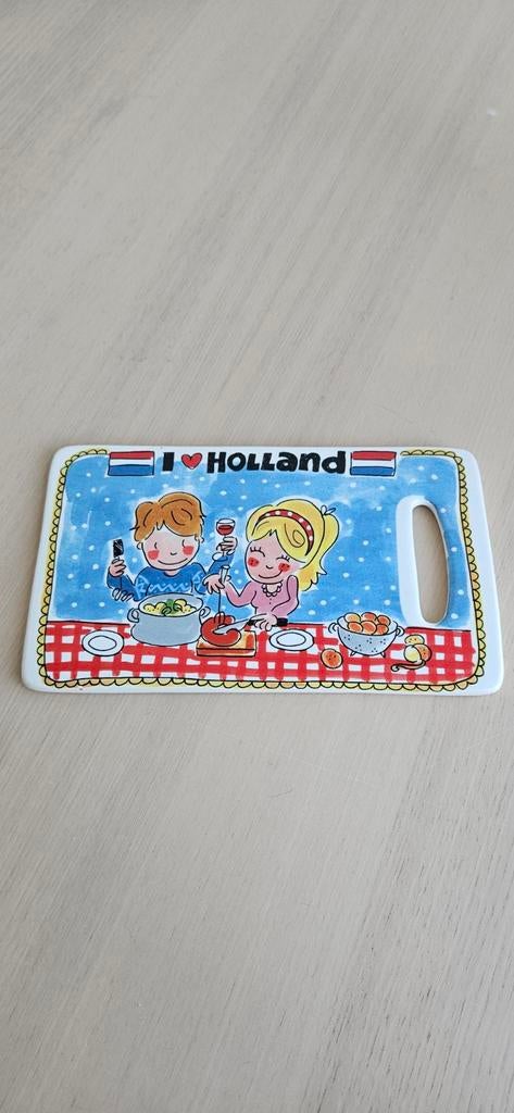 Blond Amsterdam snijplank I love Holland, Huis en Inrichting, Ophalen, Zo goed als nieuw