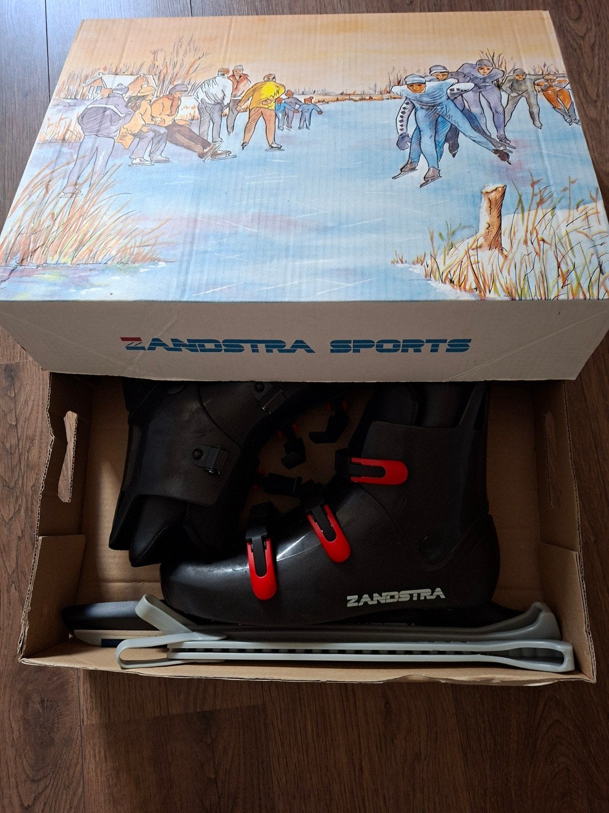 Nette Zandstra schaatsen nauwelijks gebruikt maat 46, Sport en Fitness, Schaatsen, Ophalen, Zo goed als nieuw, Noren, Zandstra