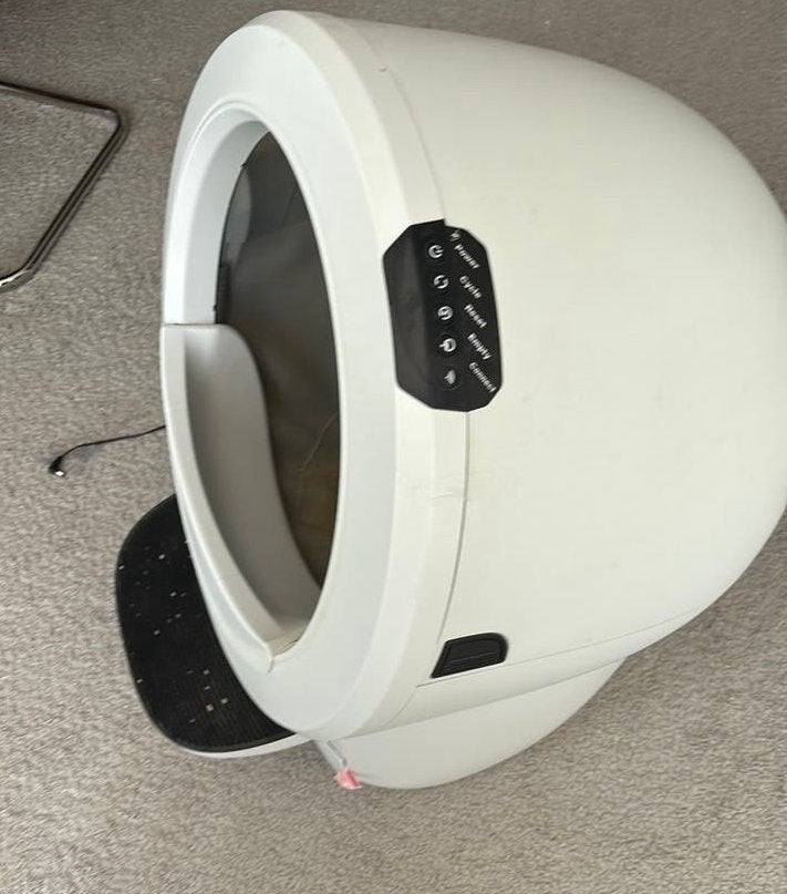 Litter-Robot 4 - Automatische kattenbak - Zelfreinigend Wit, Ophalen, Zelfreinigend, Open