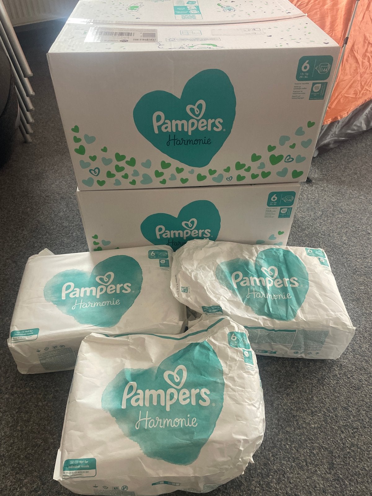 Pampers Harmonie Luiers Maat 6 (13+ kg), Ophalen, Nieuw