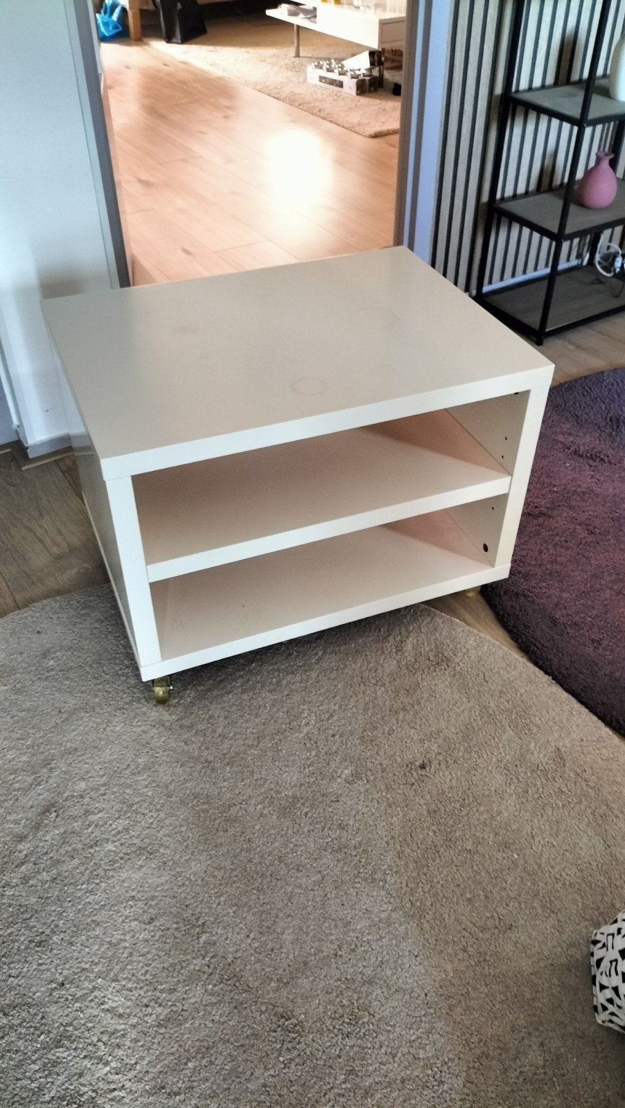 Ikea ODDA kleine tv audio meubel op wieletjes, Ophalen, Gebruikt, 25 tot 50 cm, Minder dan 100 cm