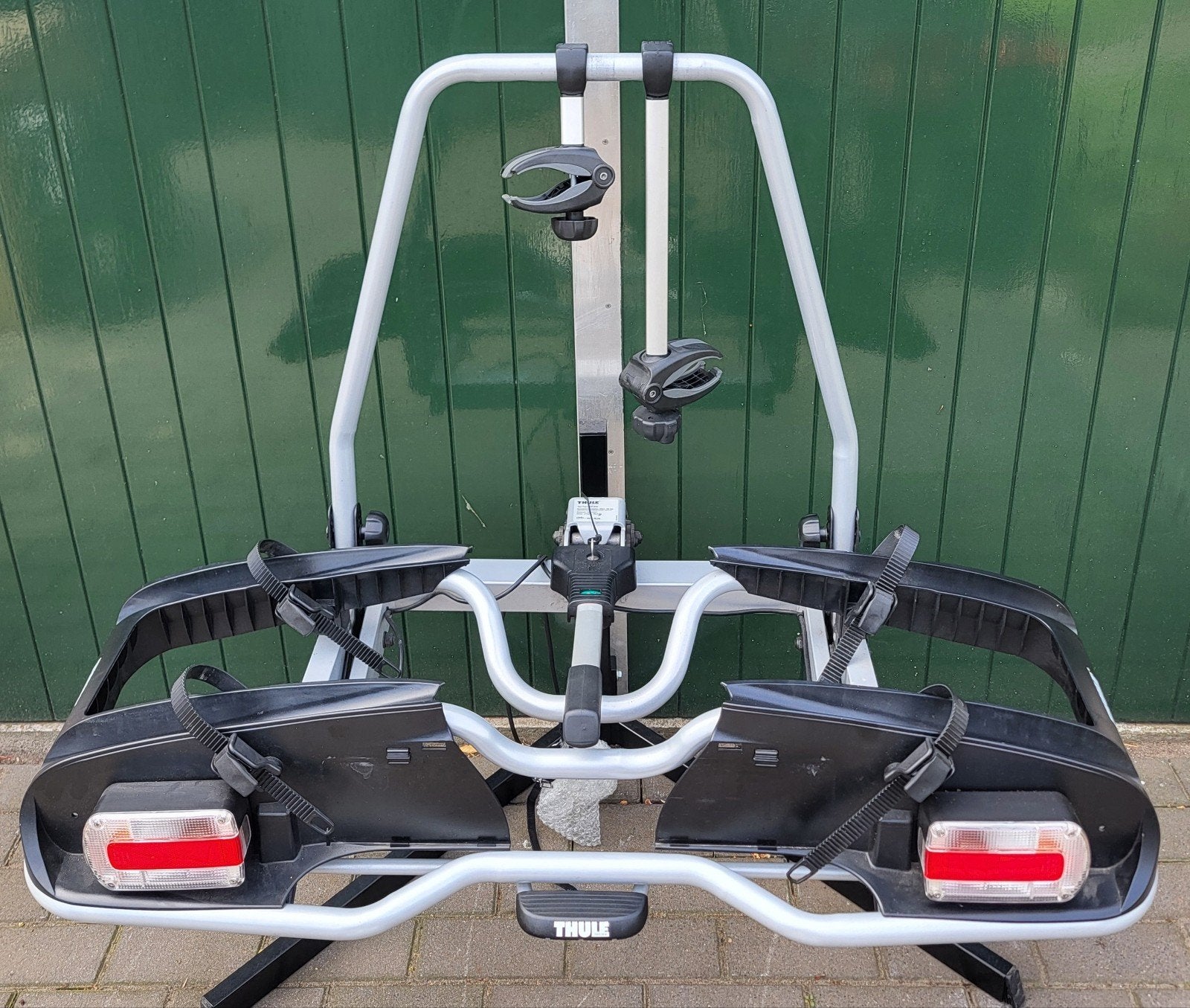 Thule EP916 Fietsendrager, Auto diversen, Fietsendragers, Ophalen, Elektrische fiets, Zo goed als nieuw, 2 fietsen