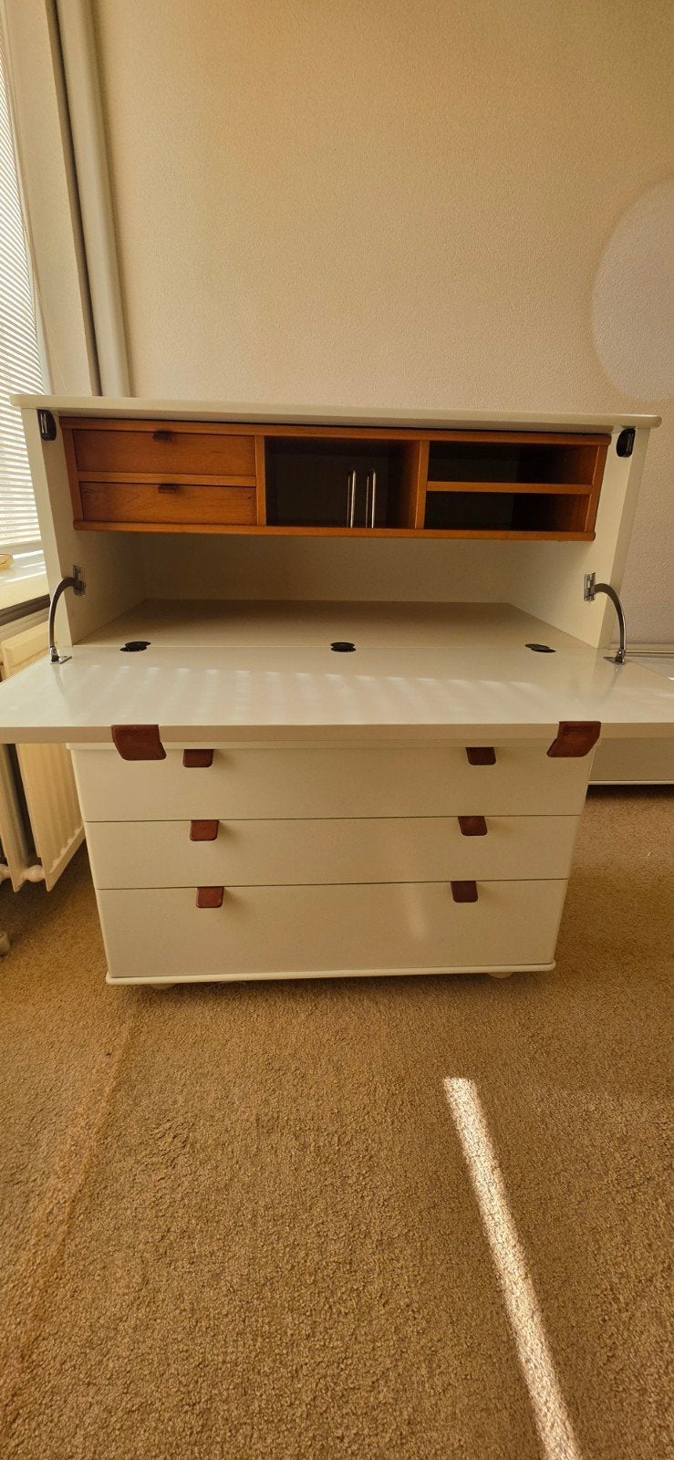 Interlübke Vintage Secretaire/Bureau, Ophalen, Gebruikt, Vintage, Retro, Klassiek