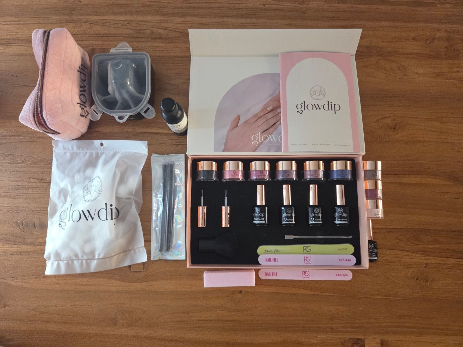 Glowdip Dipping Powder Starter Kit - Nieuwstaat, Ophalen of Verzenden, Zo goed als nieuw, Verzorging