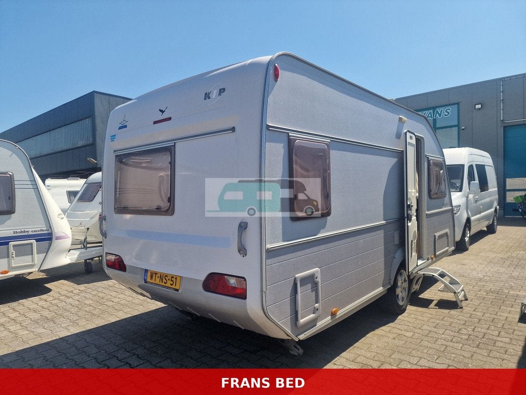 Kip greyline special 47TDB (bj 2006), Caravans en Kamperen, Caravans, Kip, Bedrijf, Schokbreker, 6 tot 7 meter