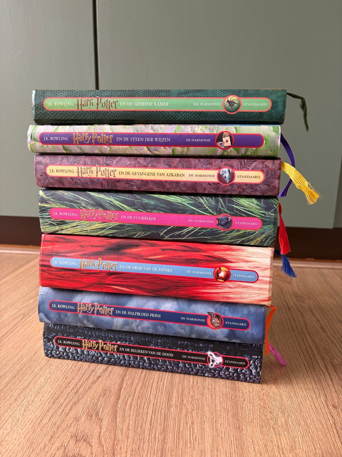 Harry Potter complete serie - hardcover 7 boeken, Ophalen of Verzenden, Zo goed als nieuw