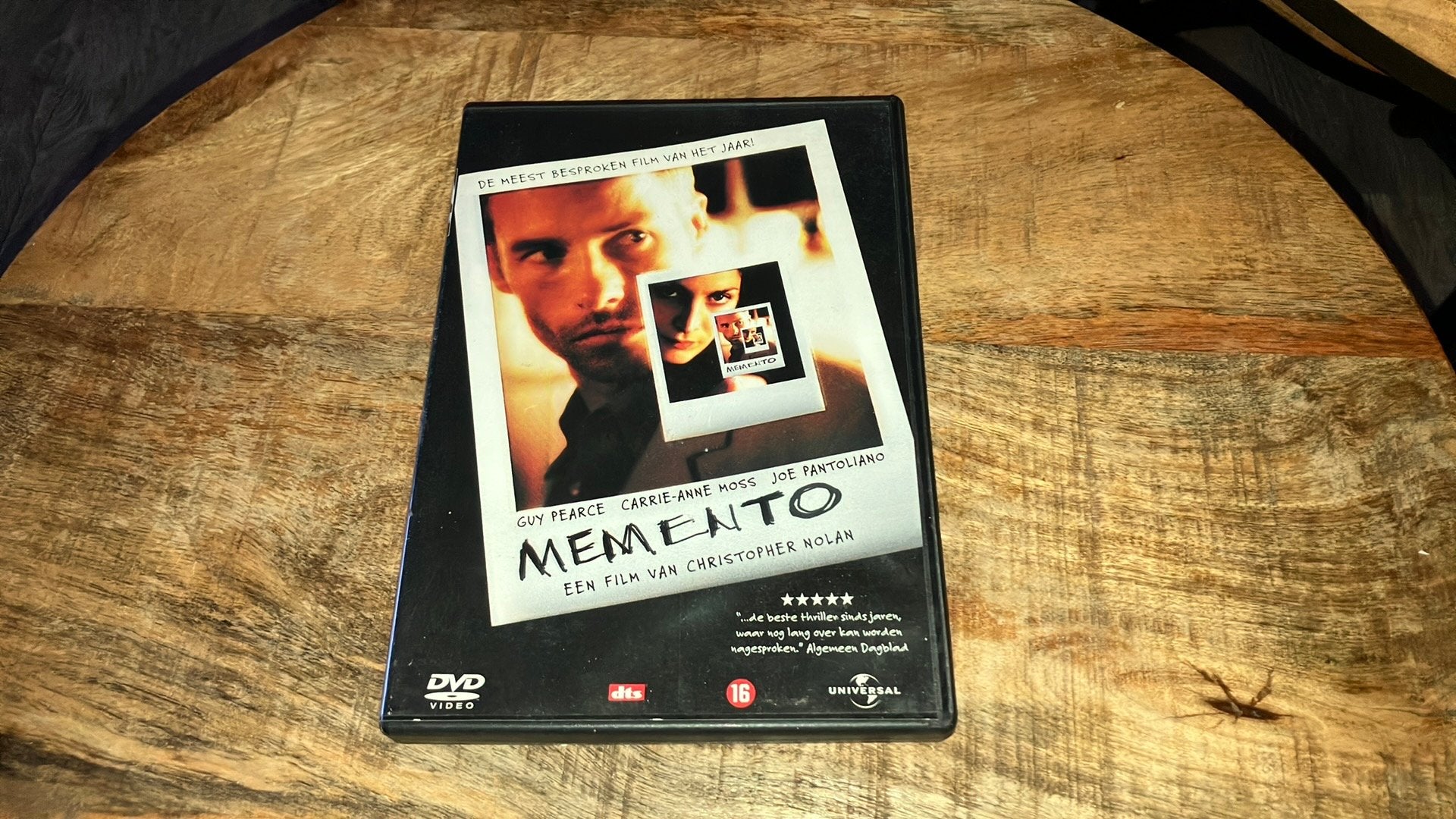Memento dvd, Ophalen of Verzenden, Zo goed als nieuw