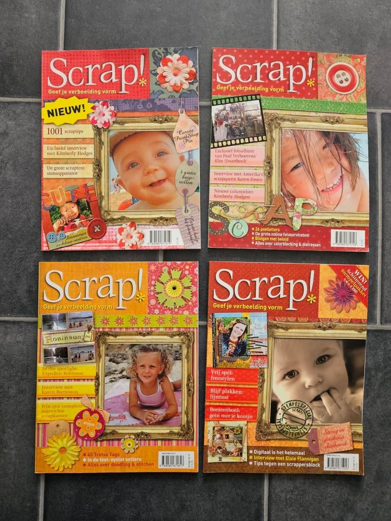 Scrap! Deel 1, 2, 3 en 4, Ophalen of Verzenden, Zo goed als nieuw