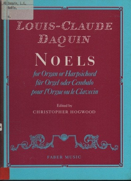 L.C. Daquin  Noels voor Orgel, Orgel, Gebruikt, Ophalen of Verzenden, Religie en Gospel