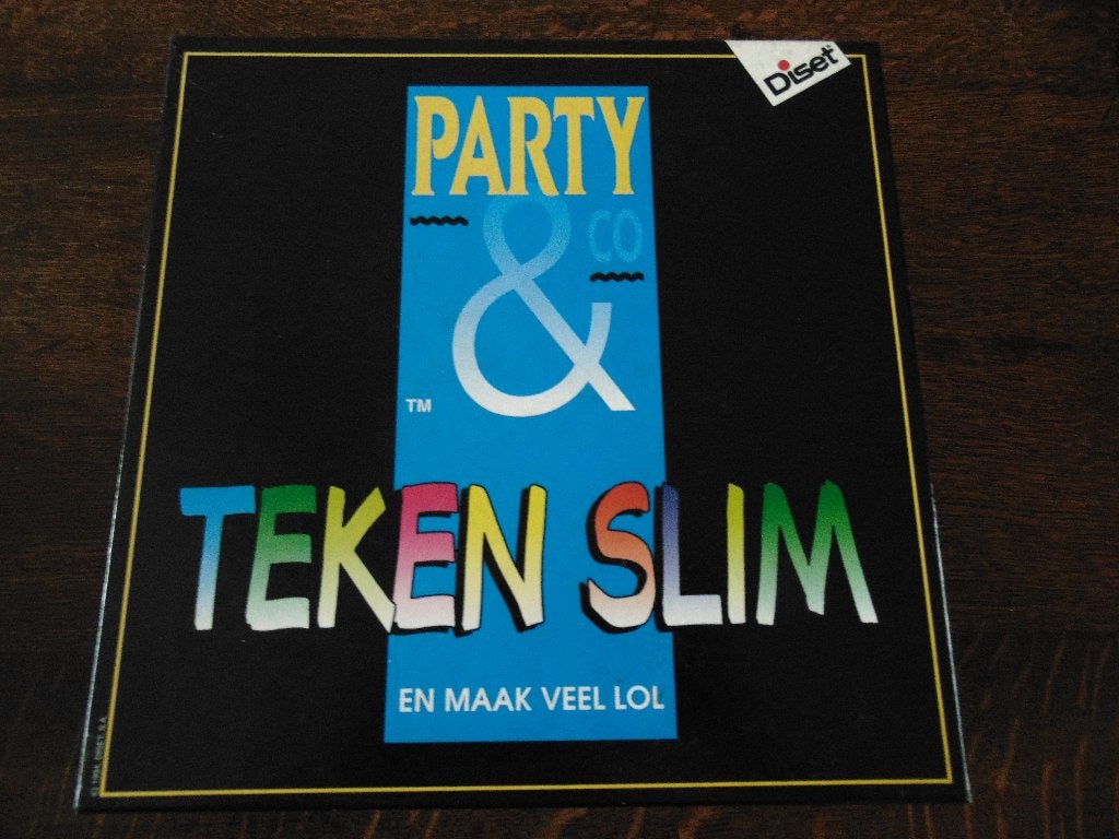 Party & Co teken slim Spel van Diset, Een of twee spelers, Ophalen of Verzenden, Gebruikt, Diset