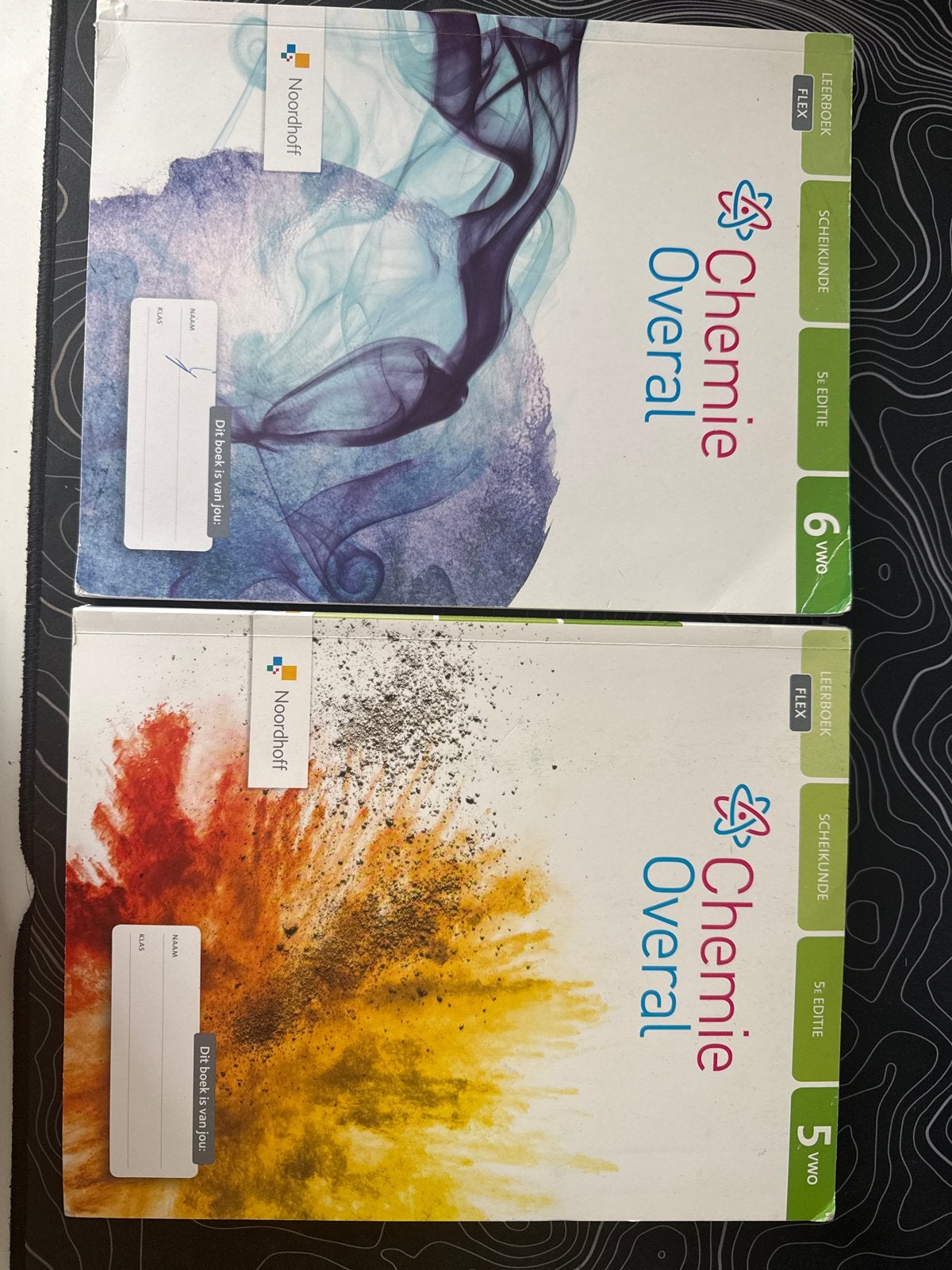 Chemie Overal 5vwo & 6vwo Leerboeken Noordhoff, Verzenden, Gelezen, VWO, Scheikunde