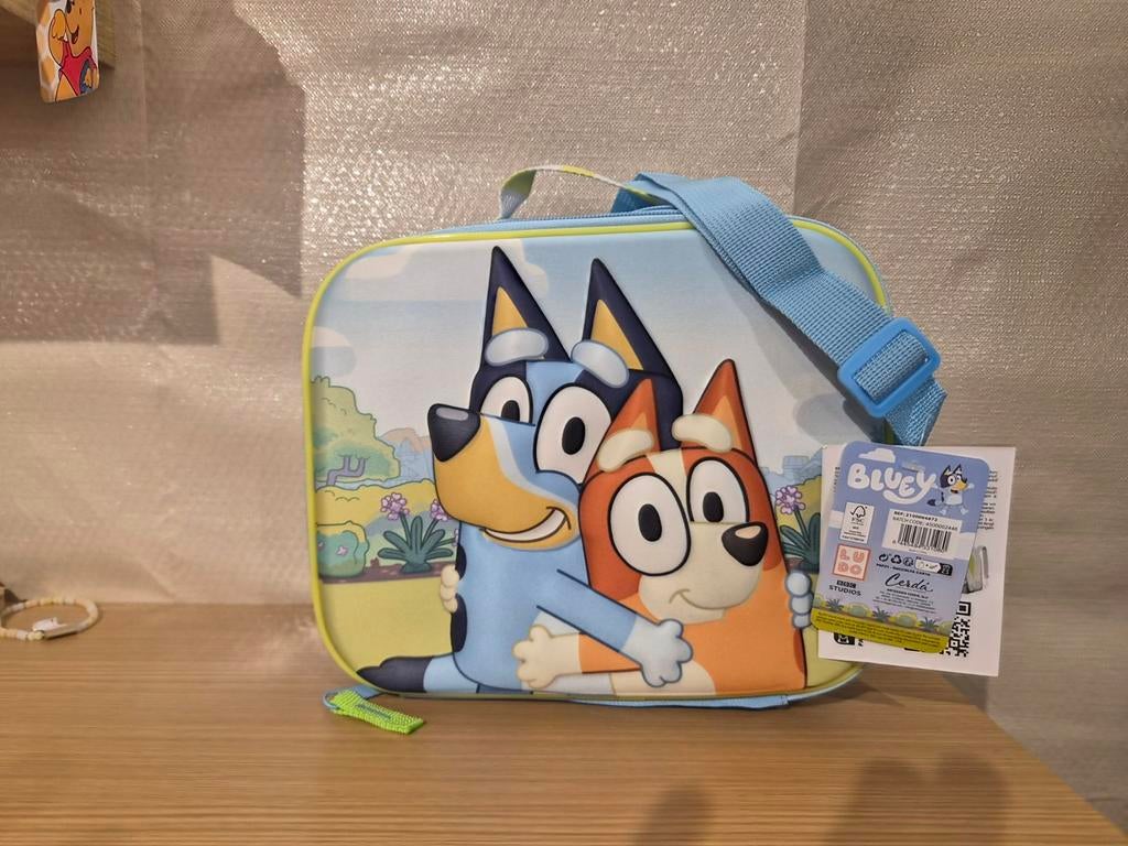 Bluey Koeltas voor Kinderen - 1.0L Polyester Lunchtas, Ophalen of Verzenden