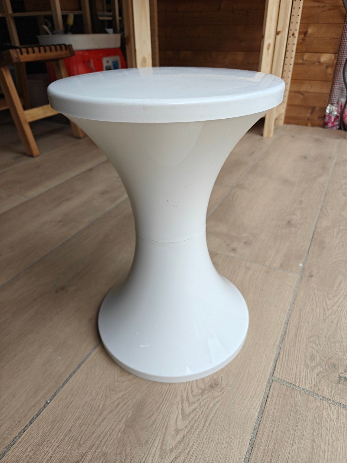 Origineel Tam Tam krukje - Wit plastic, Ophalen of Verzenden, Gebruikt, Kunststof