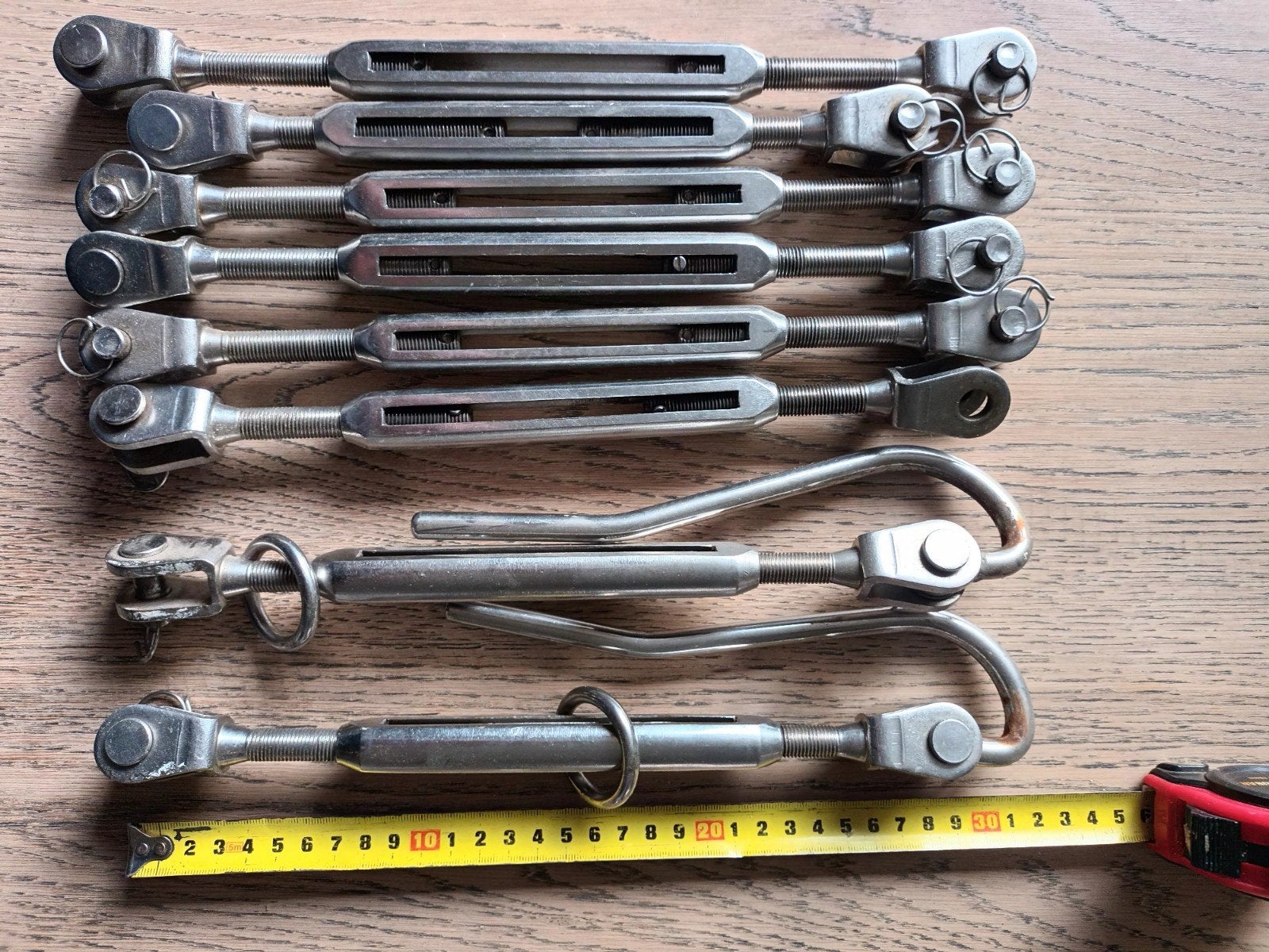 wandspanners stag wand zeilboot, Ophalen