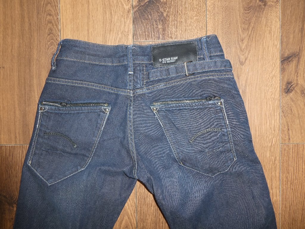 Gstar Spider New Loose wmn spijkerbroek maat 27-34, Blauw, Ophalen of Verzenden, Zo goed als nieuw, W27 (confectie 34) of kleiner