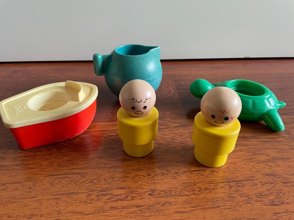 Fisher price badspeelgoed vintage, Ophalen, Gebruikt, Speelset
