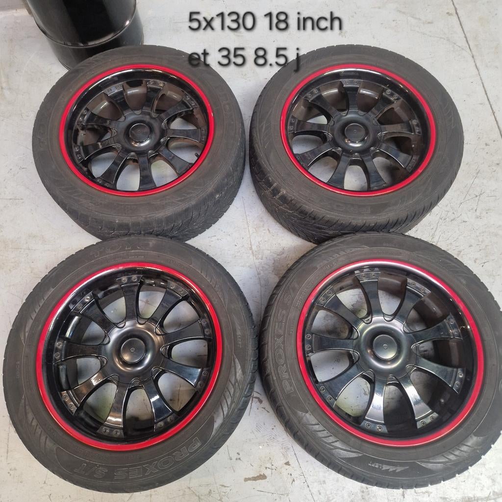 Sprinter / crafter / camper velgen 18 inch 6x130, Hobby en Vrije tijd, Modelauto's | 1:18, Ophalen of Verzenden, Zo goed als nieuw