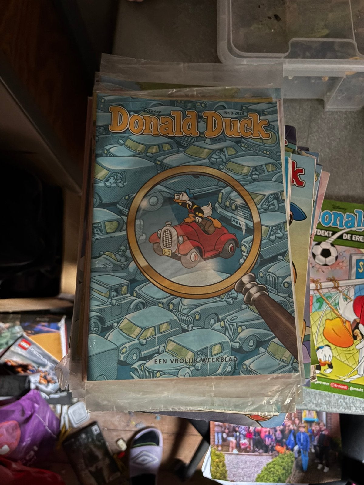 Donald ducks, Ophalen, Gelezen, Overige typen