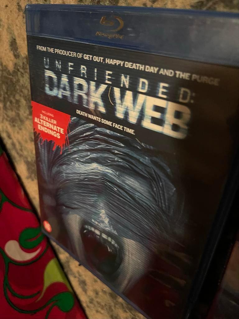 Unfriended: Dark Web Blu-ray, Vanaf 16 jaar, Ophalen of Verzenden, Gebruikt, Overige genres