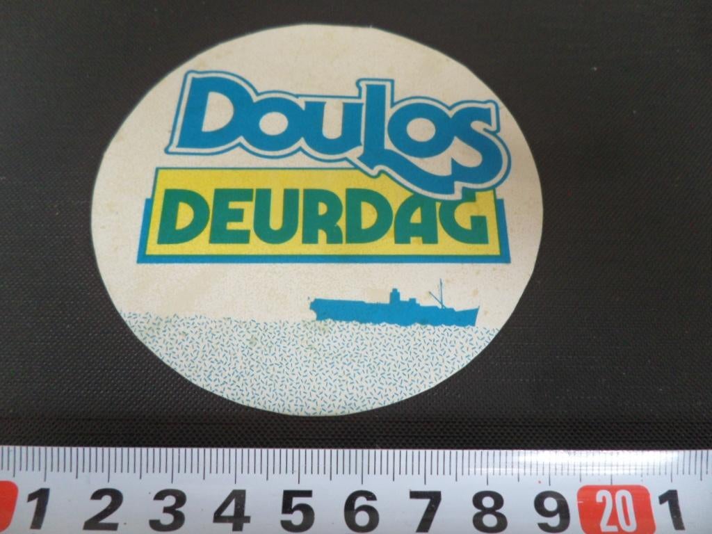 sticker DOULOS Deurdag, Ophalen, Zo goed als nieuw