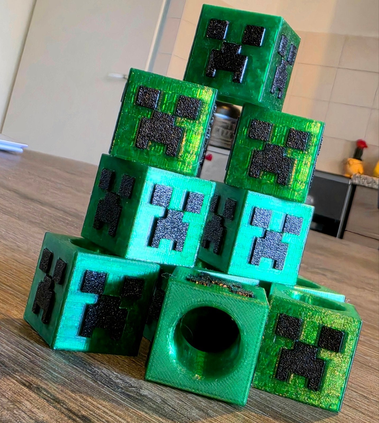 Creeper dasring Scouting Minecraft, Verzamelen, Ophalen of Verzenden, Nieuw, Overige typen