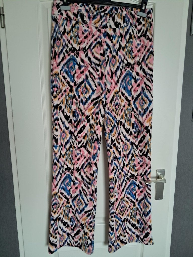 Broek &CO Woman  Kleur : Maat : L, Maat 38/40 (M), Meerkleurig, &Co Woman, Ophalen of Verzenden