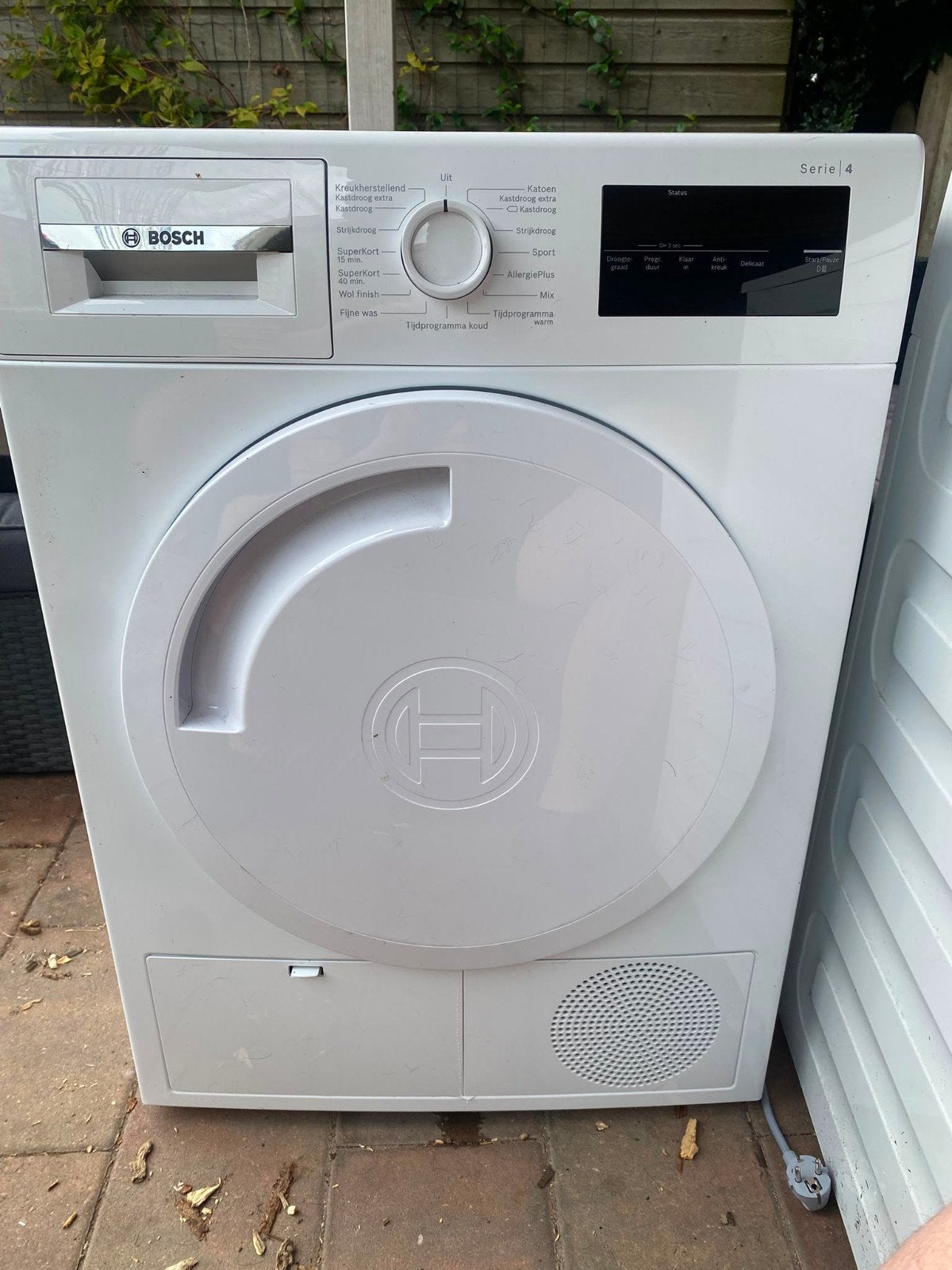Bosch Serie 4 Condensdroger, Witgoed en Apparatuur, Wasdrogers, Ophalen, 6 tot 8 kg, Gebruikt, Voorlader