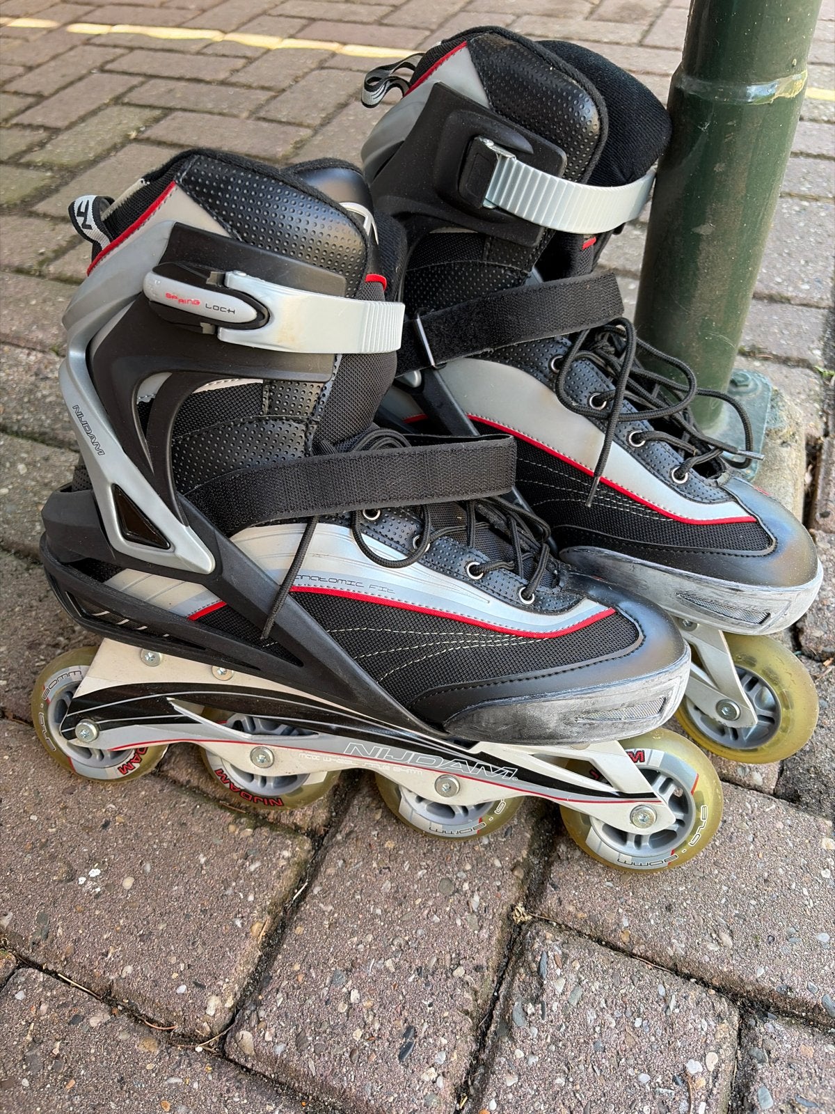 Nijdam inline skates - Maat 45, Ophalen, Gebruikt, Overige typen, Nijdam